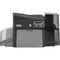 Fargo DTC4250e Dual-Sided ID Card Printer with Same-Side Input/Output Card Hopper, Magnetic Stripe Encoder