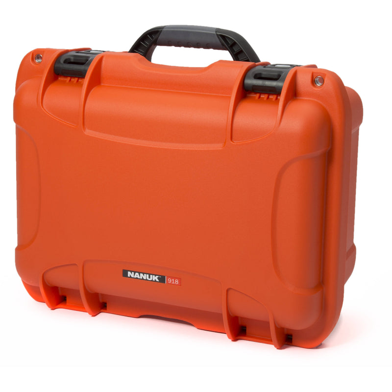 Nanuk 918 Case with Cubed Foam Insert (Orange)