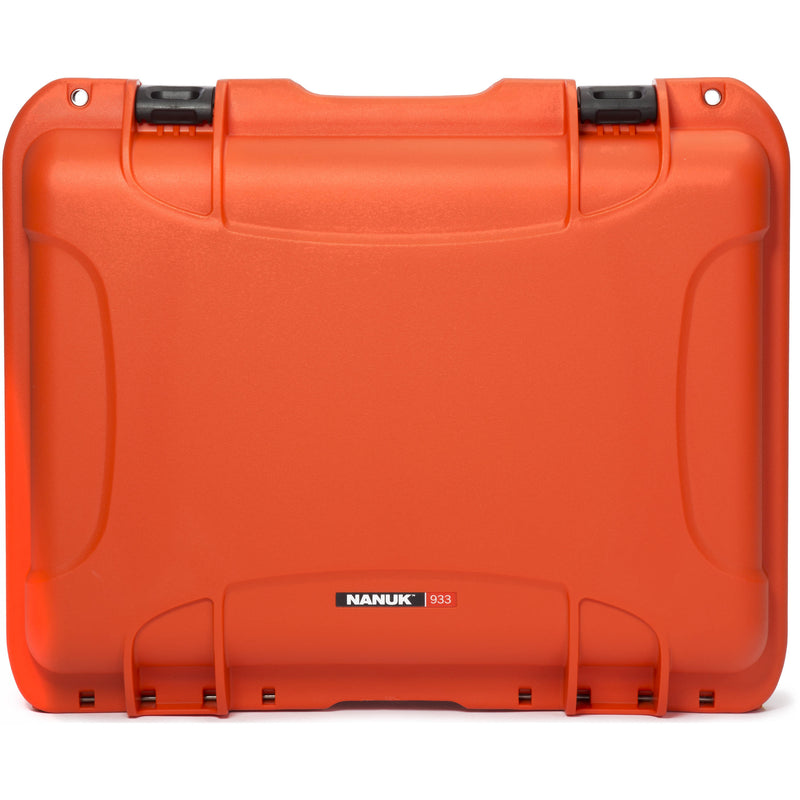 Nanuk 933 Protective Equipment Case with Cubed Foam (Orange)