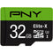 PNY Technologies 64GB Elite-X UHS-I microSDXC Memory Card