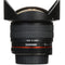 Samyang 8mm f/3.5 HD Fisheye Lens with AE Chip and Removable Hood for Nikon