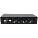 StarTech 4-Port USB 3.0 DisplayPort KVM Switch