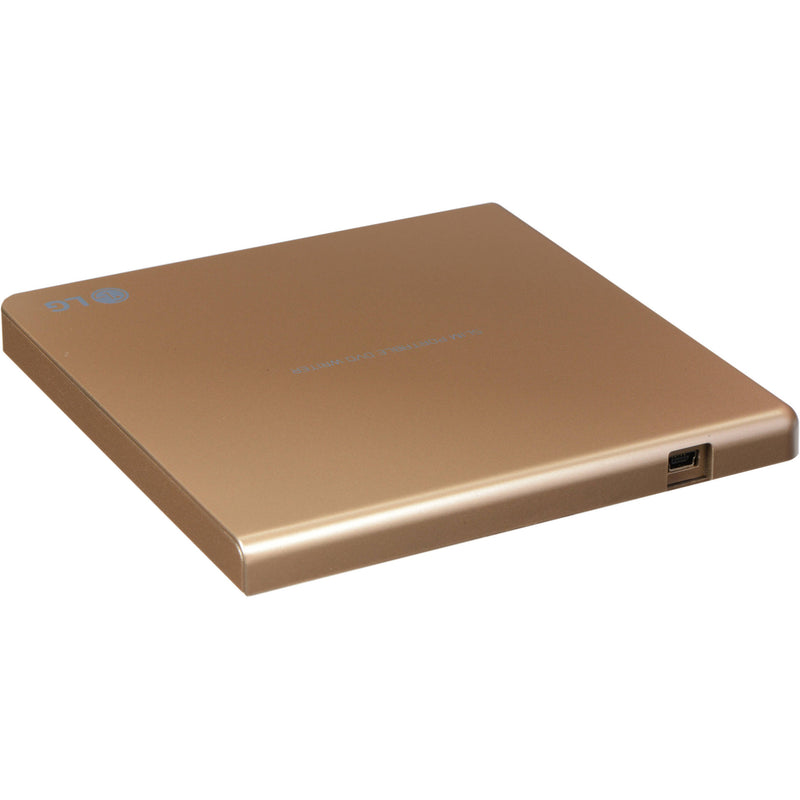 LG GP65NG60 Portable USB External DVD Burner and Drive (Gold)