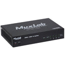 MuxLab UHD HDMI over HDBaseT 1X4 Splitter with HDCP (EU Region)