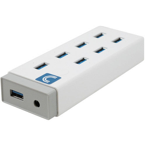 Comprehensive 7-Port USB 3.0 Charging Station and Hub