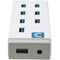 Comprehensive 7-Port USB 3.0 Charging Station and Hub