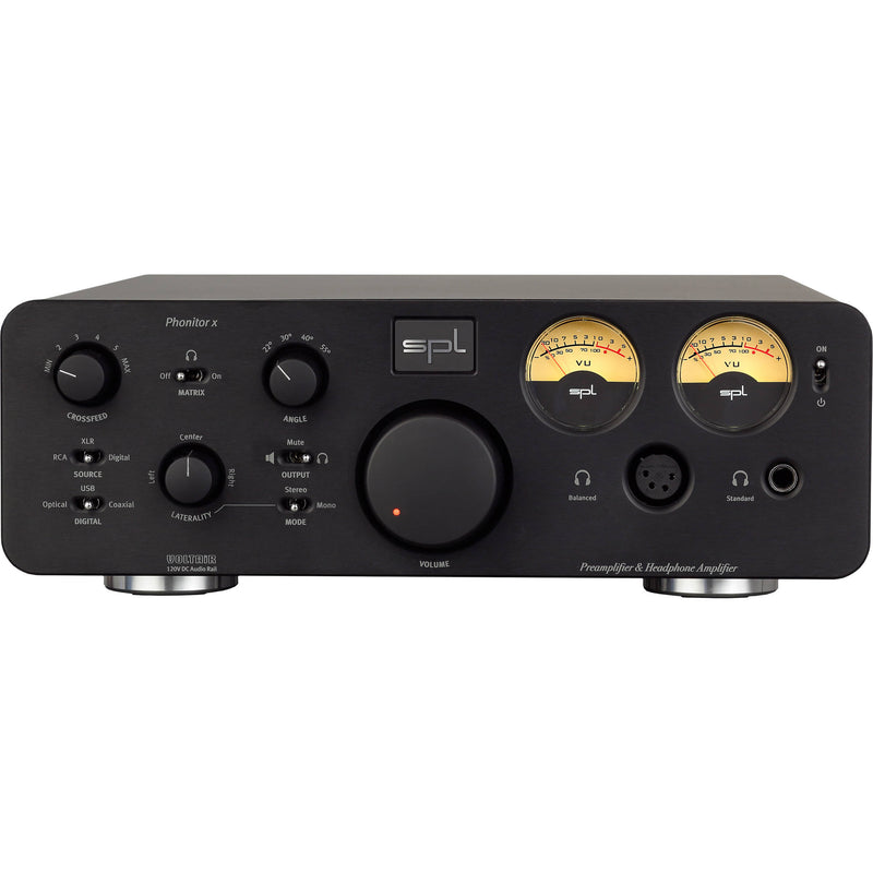 SPL Pro-Fi Series Phonitor x Headphone Amplifier and Preamplifier with VOLTAiR Technology (Black)