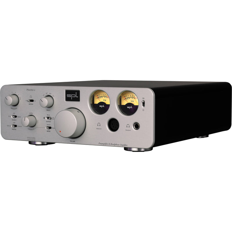 SPL Pro-Fi Series Phonitor x Headphone Amplifier and Preamplifier with VOLTAiR Technology (Silver)