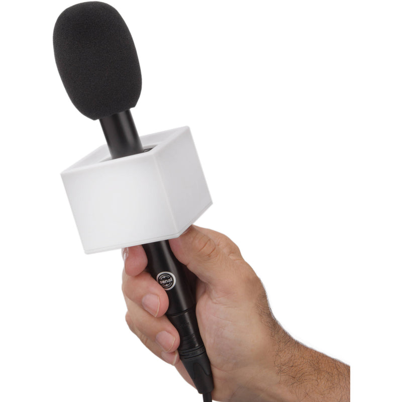 Auray PMF-SW Premium Mic Flag (Square, White)