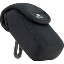 MegaGear Ultra-light Neoprene Camera Case with Carabiner for Sony Cyber-Shot DSC-W800 Camera (Black)