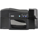 Fargo DTC4500e Dual-Sided ID Card Printer with ISO Magnetic Stripe Encoder & Locking Hoppers