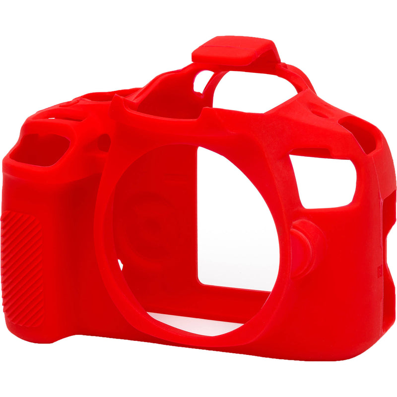 easyCover Silicone Protection Cover for Canon 90D (Red)