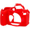 easyCover Silicone Protection Cover for Canon 90D (Red)