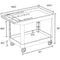 Luxor Two-Shelf Heavy Duty Utility Cart