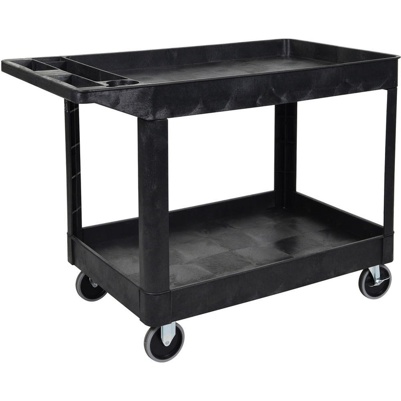 Luxor Two-Shelf Heavy Duty Utility Cart