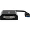 StarTech USB 3.0 to DVI/VGA External Video Card Multi-Monitor Adapter (Black)