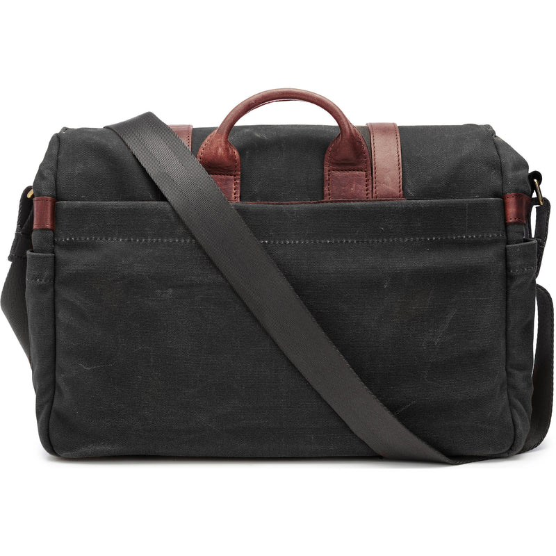 ONA Brixton Camera/Laptop Messenger Bag (Canvas, Black)