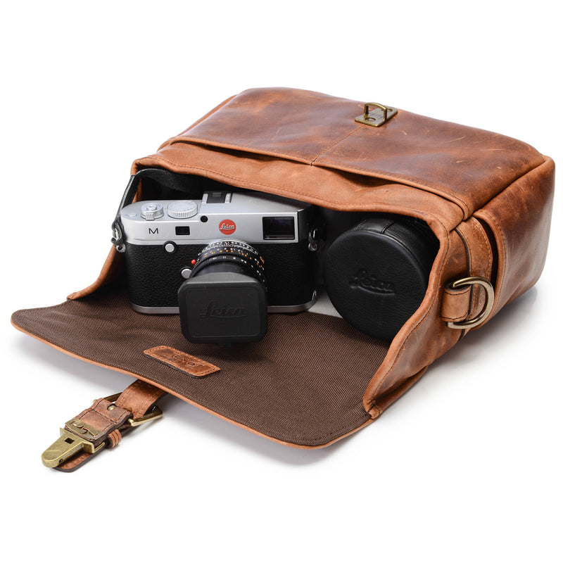 ONA Bowery Camera Bag (Leather, Antique Cognac)