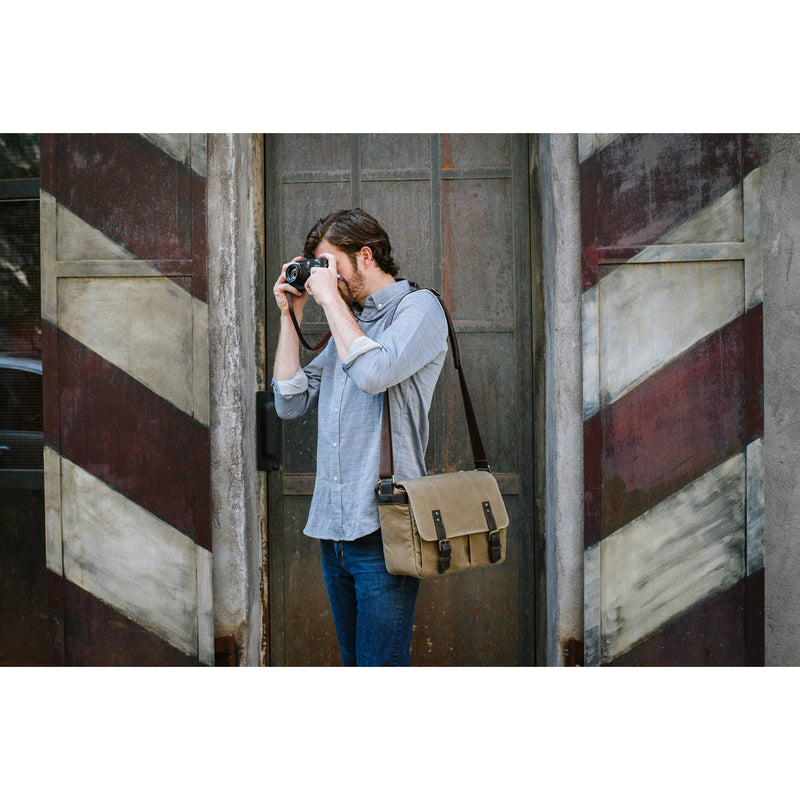 ONA Prince Street Camera Messenger Bag (Smoke)