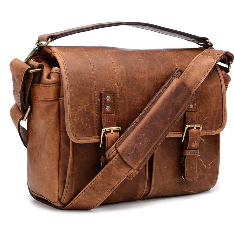 ONA Prince Street Camera Messenger Bag (Antique Cognac)