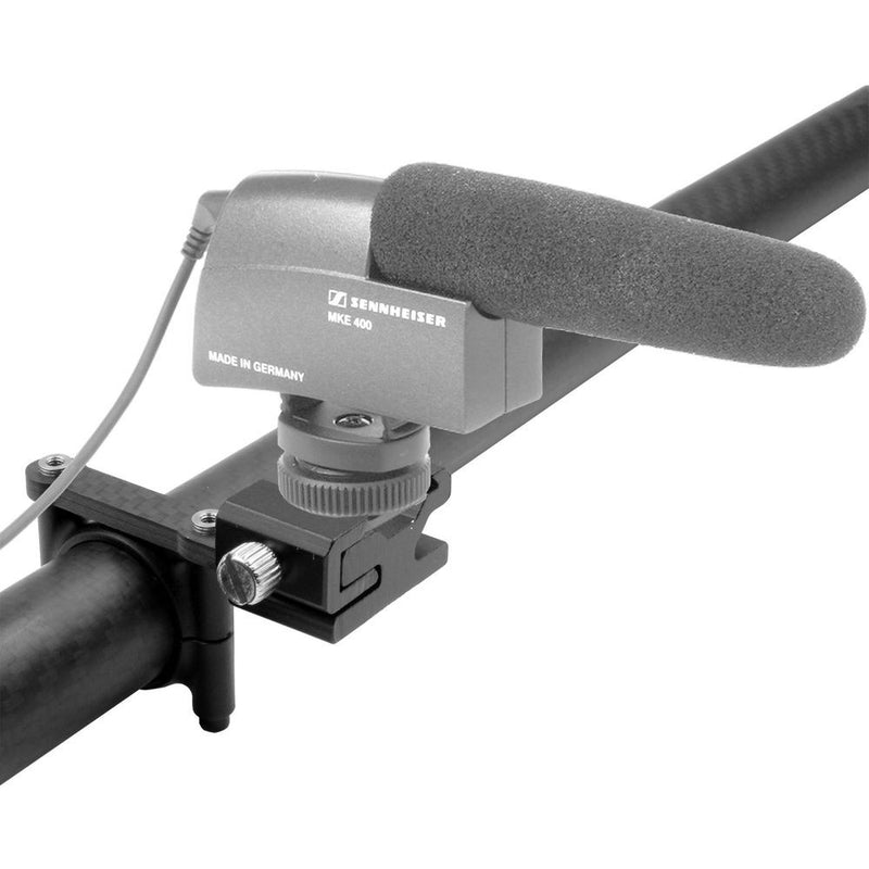 GyroVu Hot Shoe Single Carbon Fiber Mount for Mounting Microphones & Accessories for Ronin M/MX, Movi Gimbals