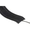Safcord Cord and Cable Protector, Hooks to carpet, 4" x 6' - Black
