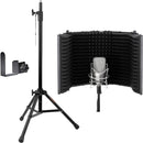 Auray Acoustic Reflection Filter, Mic Stand and Headphone Hook Kit