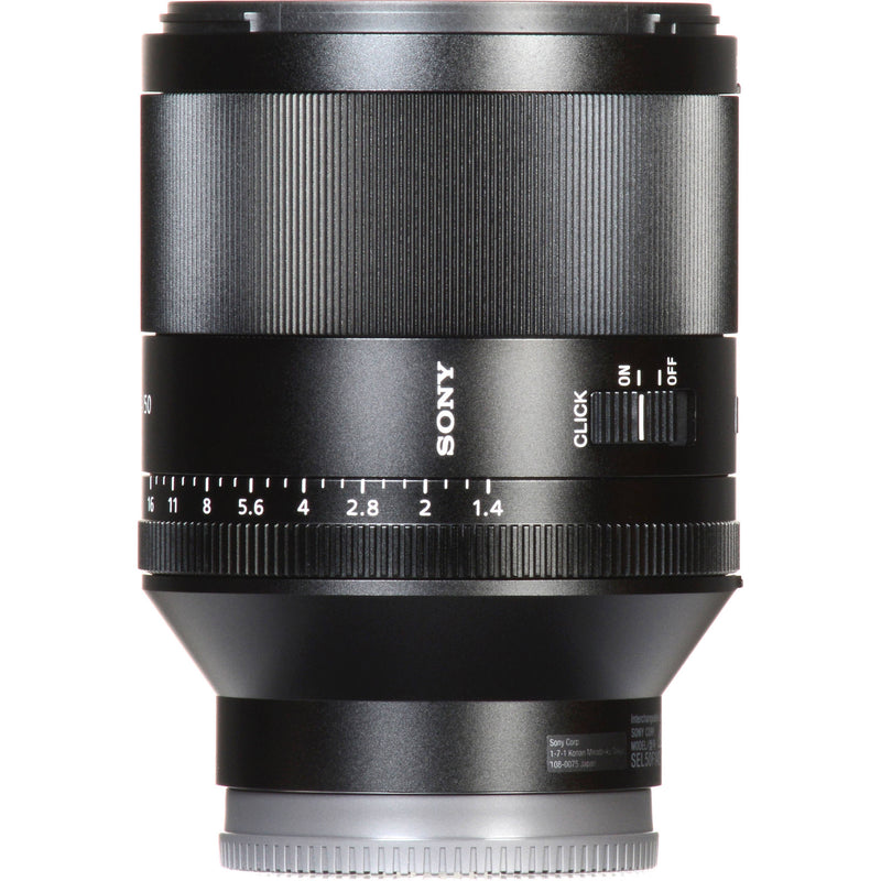 Sony Planar T* FE 50mm f/1.4 ZA Lens