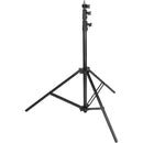 Genaray Clamshell Lighting 36" Soft Strip 4-Light Standard Kit with Stands