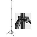 Impact Air-Cushioned Heavy-Duty Light Stand (Black, 13')