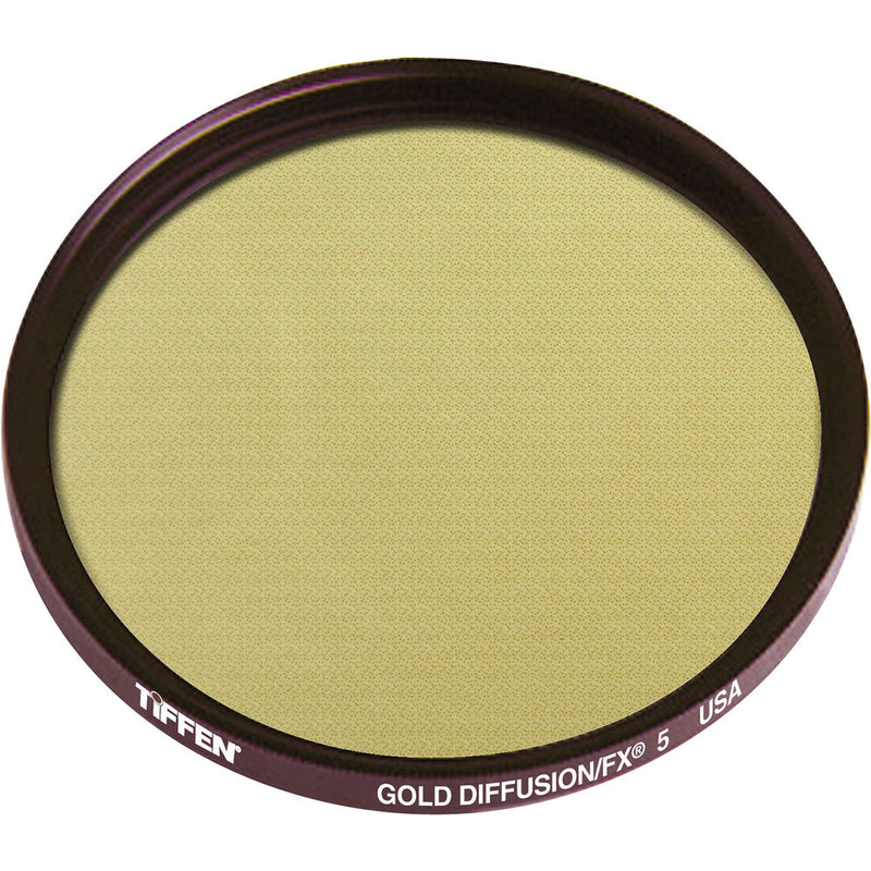 Tiffen 4.5" Round Gold Diffusion/FX 5 Filter