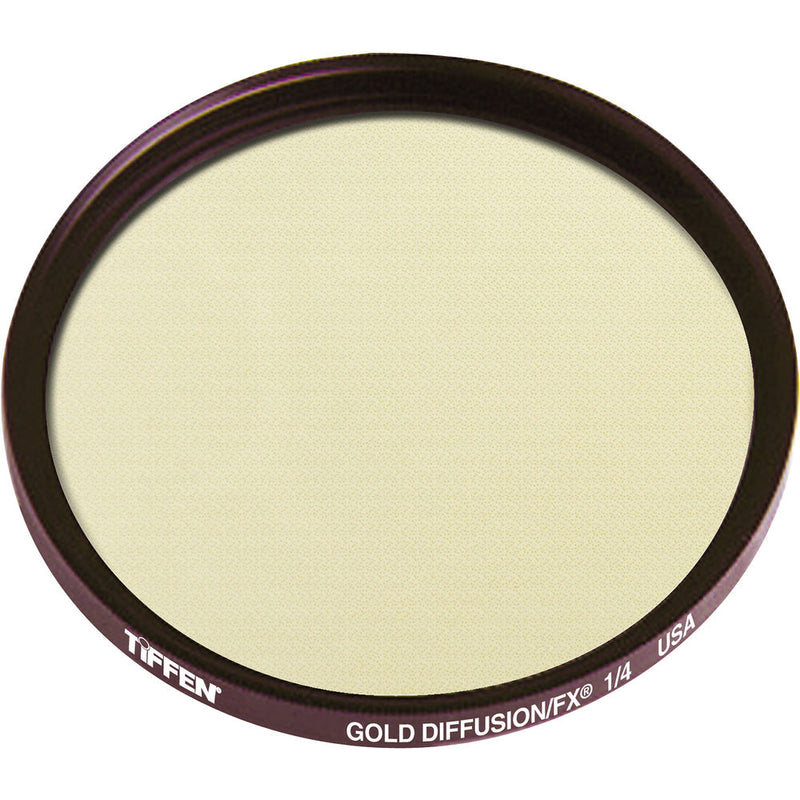 Tiffen 4.5" Round Gold Diffusion/FX 1/4 Filter