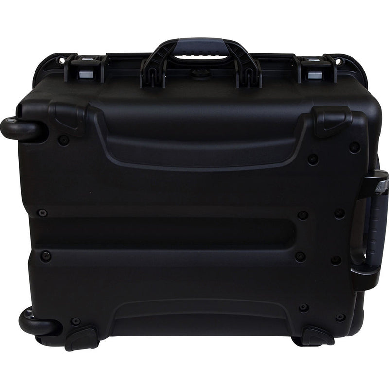 Gator Cases Waterproof Injection-Molded Equipment Case with Wheels (No Foam, Black)