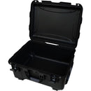 Gator Cases Waterproof Injection-Molded Equipment Case with Wheels (No Foam, Black)