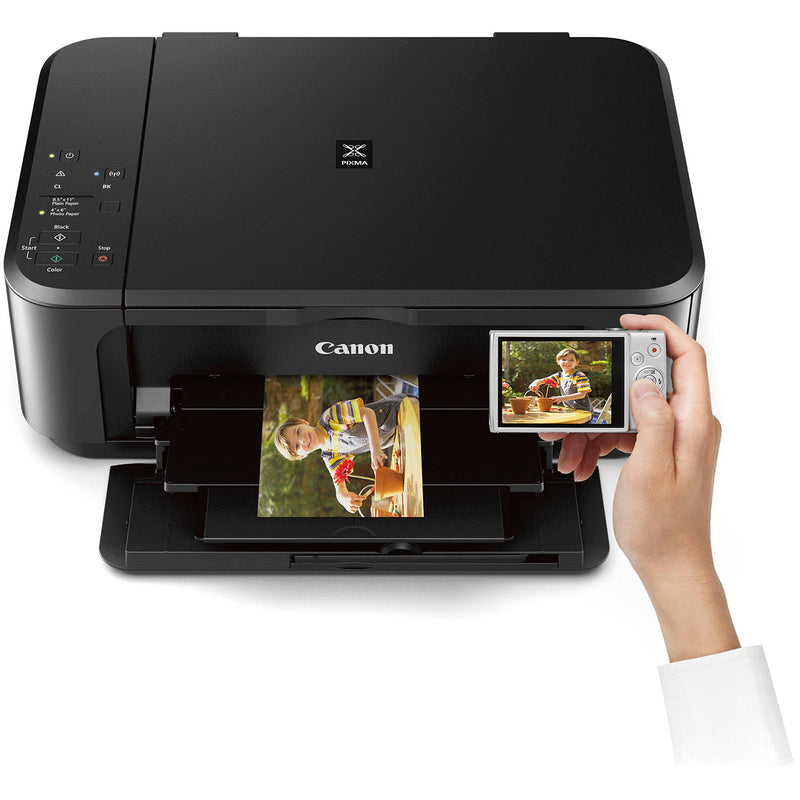 Canon PIXMA MG3620 Wireless All-in-One Inkjet Printer (Black)