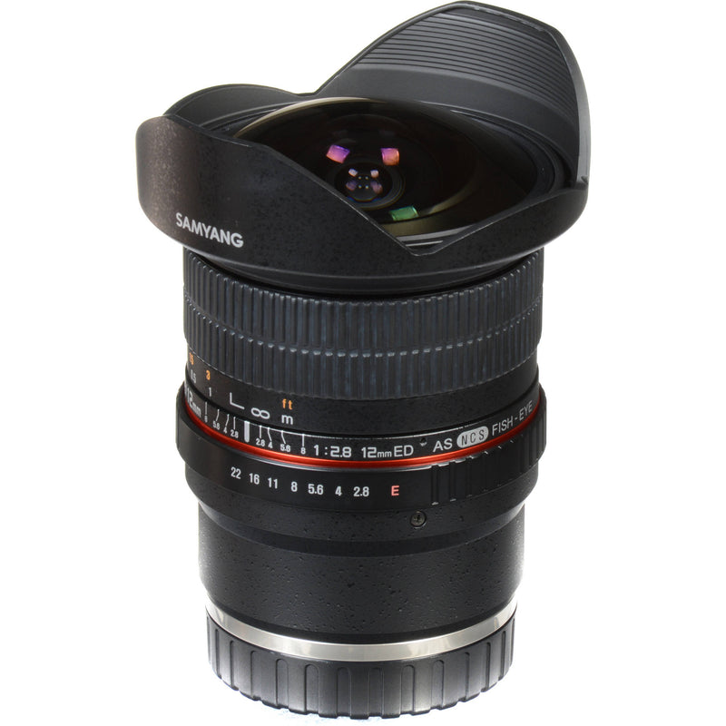 Samyang 12mm f/2.8 ED AS NCS Fisheye Lens for Sony E Mount