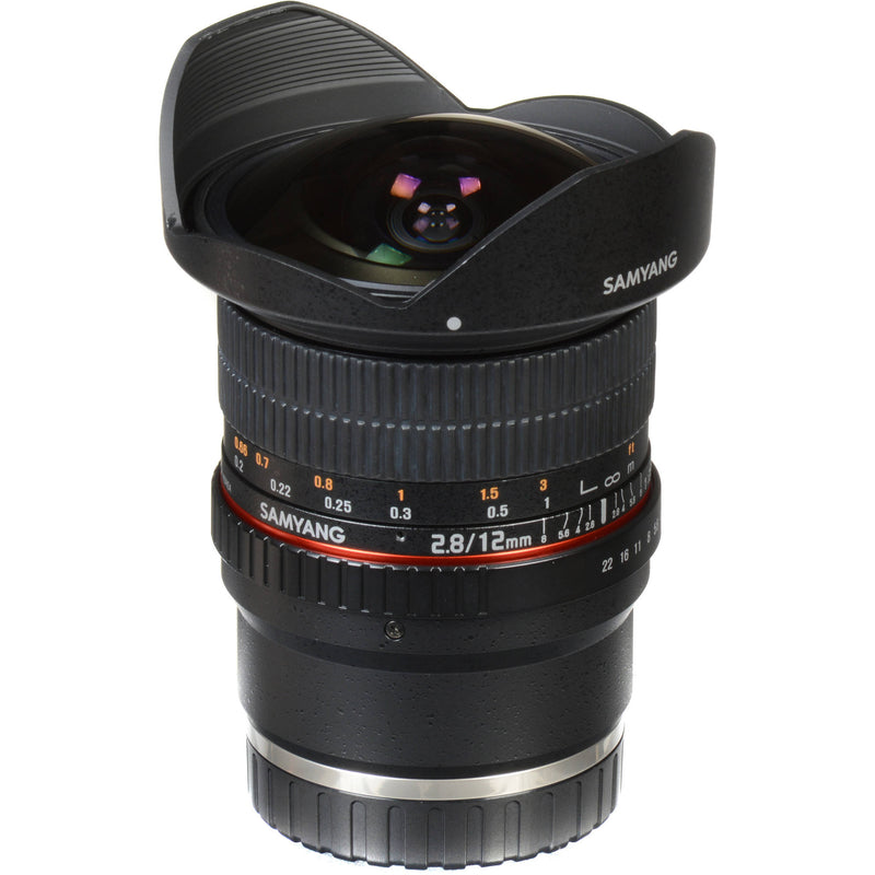 Samyang 12mm f/2.8 ED AS NCS Fisheye Lens for Sony E Mount