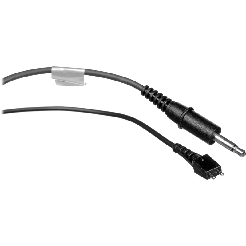 Otto Engineering Replacement Cable for Speaker Microphone Earphone Kits (3.5mm Straight Plug, Coil Cord, 30" Extended)