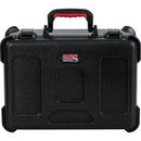 Gator Cases GTSA-MICW7 ATA-Molded Polyethylene Case with 2 Lift-Out Trays for up to 7 Wireless Microphones & Accessories