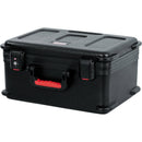 Gator Cases GTSA-MICW7 ATA-Molded Polyethylene Case with 2 Lift-Out Trays for up to 7 Wireless Microphones & Accessories