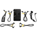 Tilta Gold Mount Power Supply System with Tilta 15mm Rod Adapter