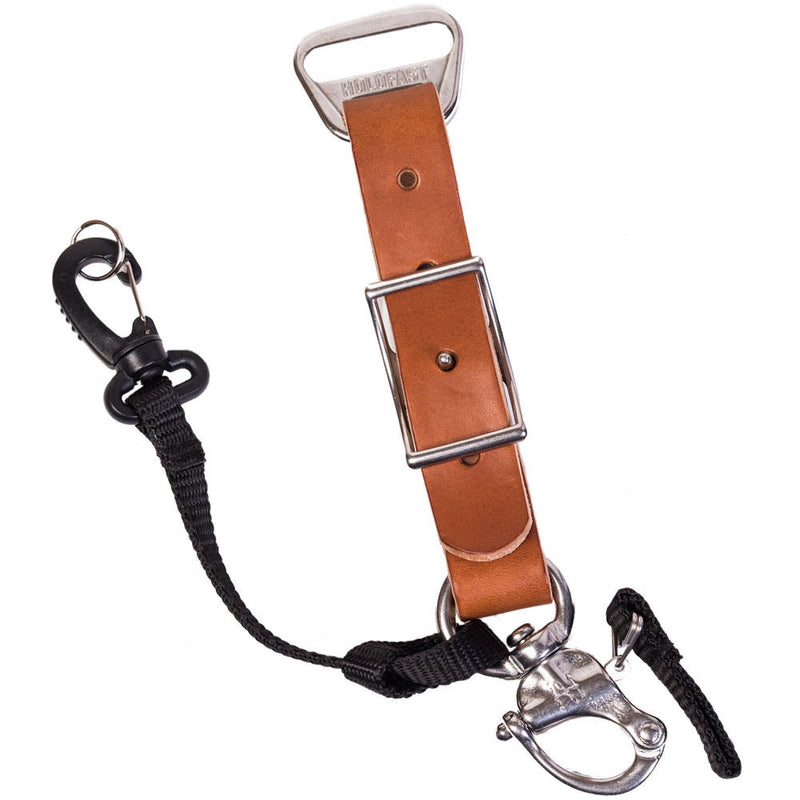 HoldFast Gear Adjustable Portrait Slider for MoneyMaker Harness (Bridle Leather, Tan)