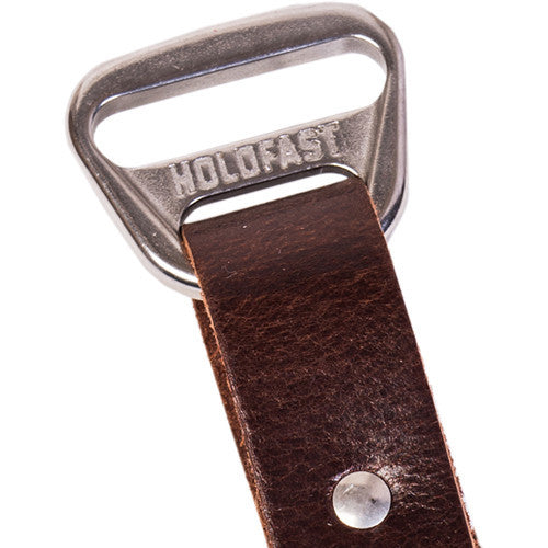 HoldFast Gear Adjustable Portrait Slider for MoneyMaker Harness (Water Buffalo Leather, Burgundy)