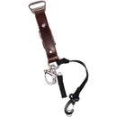 HoldFast Gear Adjustable Portrait Slider for MoneyMaker Harness (Water Buffalo Leather, Burgundy)