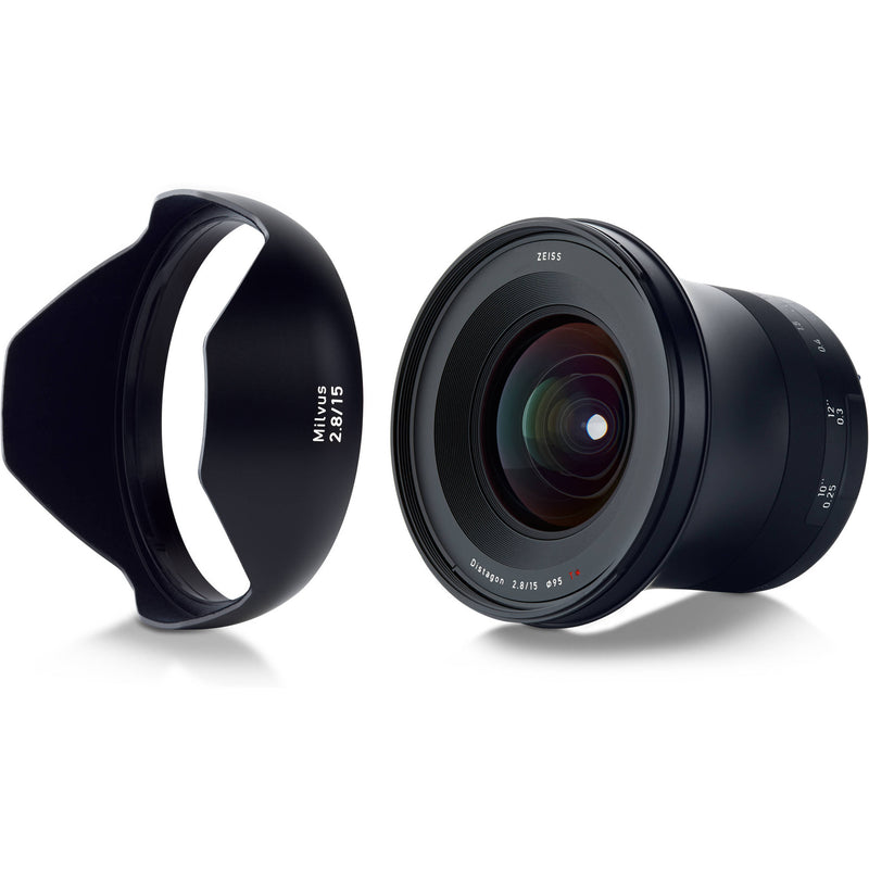 Zeiss Milvus 15mm f/2.8 ZE Lens for Canon EF