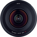 Zeiss Milvus 15mm f/2.8 ZE Lens for Canon EF