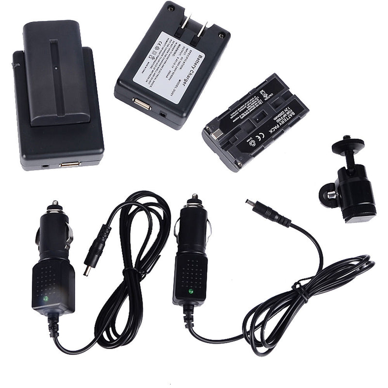 Bescor FP-312S 1-Point LED Light Kit with Light Stand