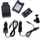 Bescor FP-312T 3-Point LED Light Kit with Light Stands