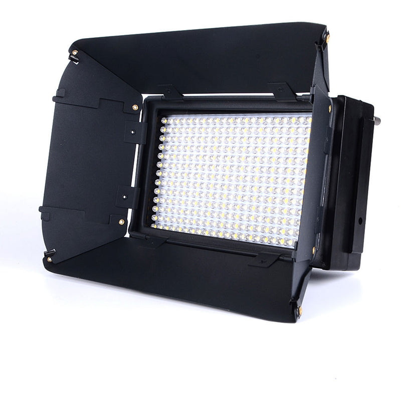 Bescor FP-312T 3-Point LED Light Kit with Light Stands