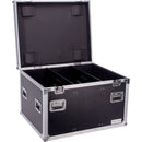 DeeJay LED Fly Drive Utility Trunk Case with Caster Board (Black)